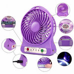 Portable Mini Fan - Fast Charging, 1 Pc Rechargeable Fan