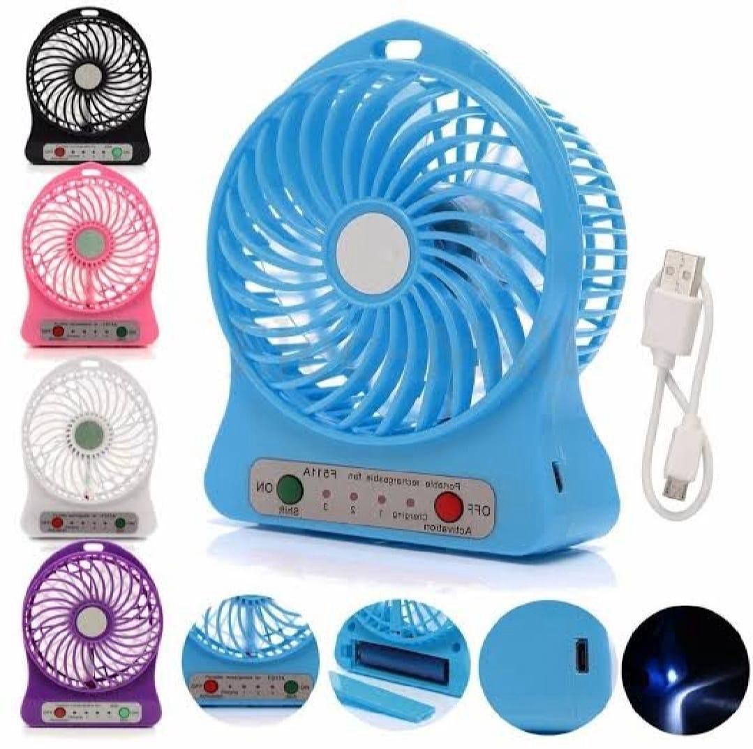 Portable Mini Fan - Fast Charging, 1 Pc Rechargeable Fan